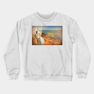 estoril window... Crewneck Sweatshirt